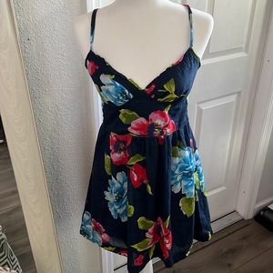Hollister Floral Halter Dress